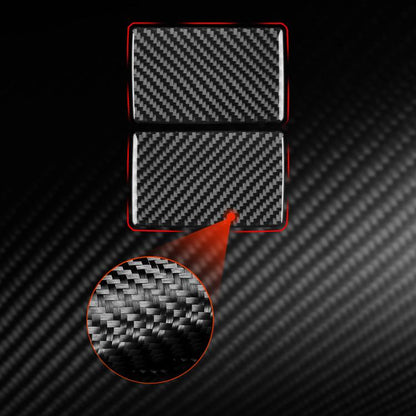 For Mercedes-Benz G-Class W463 2pcs /Set Rear Door Ashtray Sticker(Red) - Car Interior Mouldings by buy2fix | Online Shopping UK | buy2fix