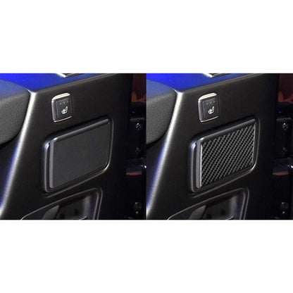 For Mercedes-Benz G-Class W463 2pcs /Set Rear Door Ashtray Sticker(Black) - Car Interior Mouldings by buy2fix | Online Shopping UK | buy2fix