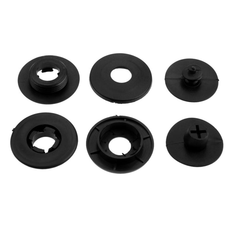 10pcs 10pcs Double-layer Foot Pad Plastic Fixing Buckle by buy2fix