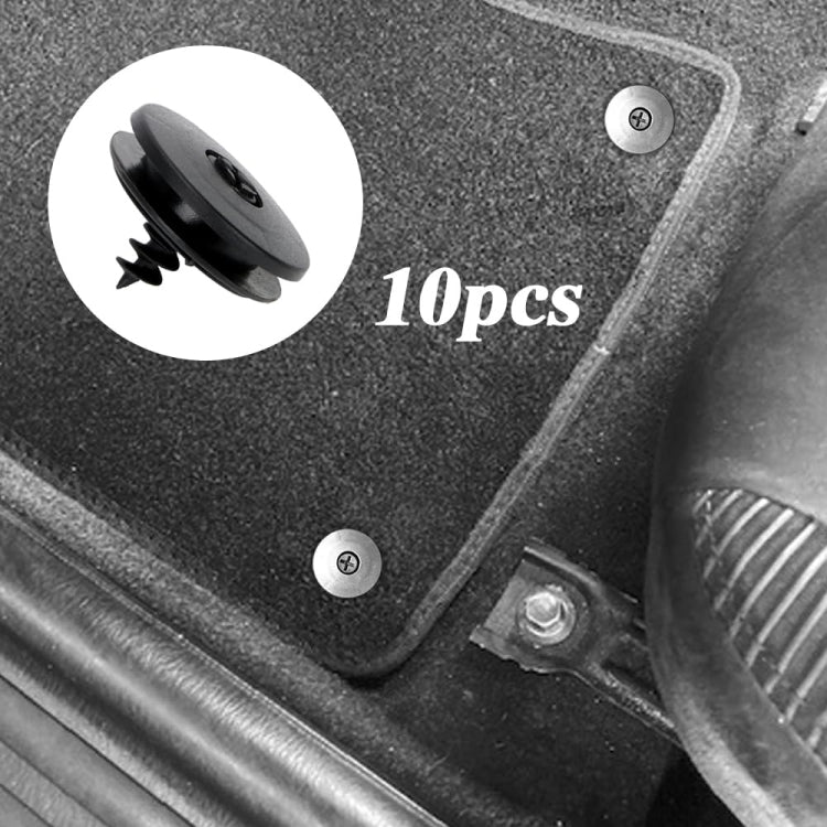 10pcs 10pcs Double-layer Foot Pad Plastic Fixing Buckle by buy2fix