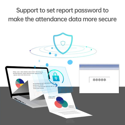 FA03 Intelligent Voice Prompt Face Recognition Fingerprint Attendance Machine(English with UK Plug) by buy2fix