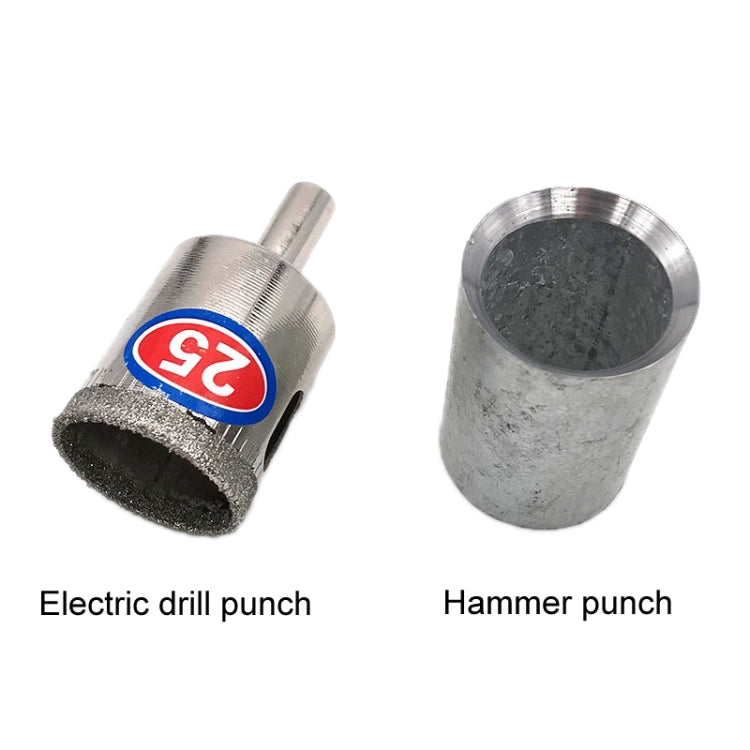 2sets 25mm Car Floor Mat Special Electric Drill Punch Accessories by buy2fix