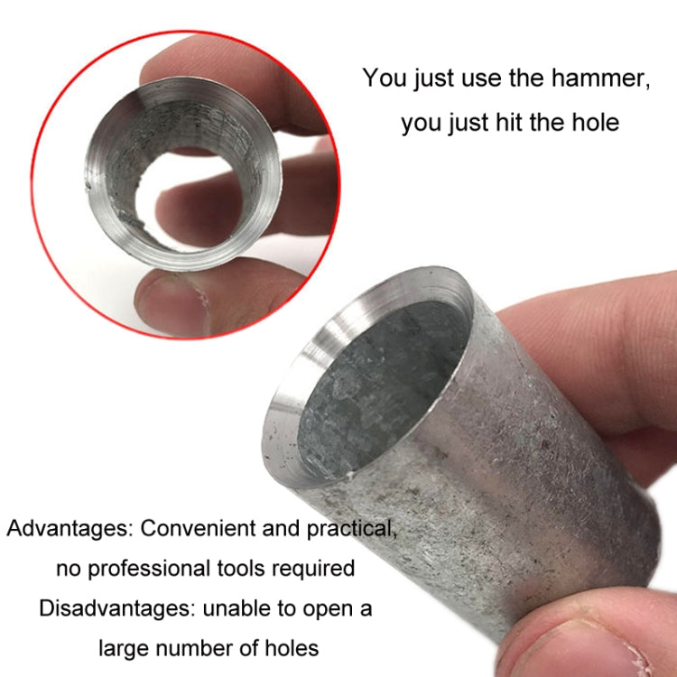 2sets 25mm Car Floor Mat Special Electric Drill Punch Accessories by buy2fix