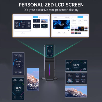 S1 Intel Alder Lake N150 WIFI 6+BT4.2 Office Home Mini PC Win11 DDR4 3200MHz, Spec: 8G+128G EU Plug - Windows Mini PCs by buy2fix | Online Shopping UK | buy2fix