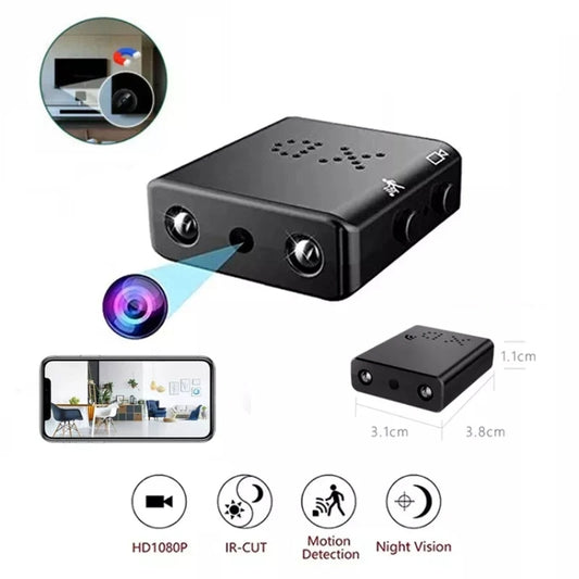 XD Camera 1080p HD Video Smart IR-CUT Infrared Night Vision Sports Camera(Direct Version No Battery) by buy2fix