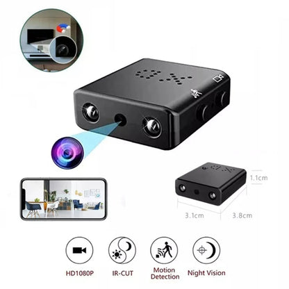 XD Camera 1080p HD Video Smart IR-CUT Infrared Night Vision Sports Camera(Direct Version No Battery) by buy2fix