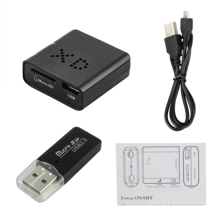 XD Camera 1080p HD Video Smart IR-CUT Infrared Night Vision Sports Camera(Direct Version No Battery) by buy2fix