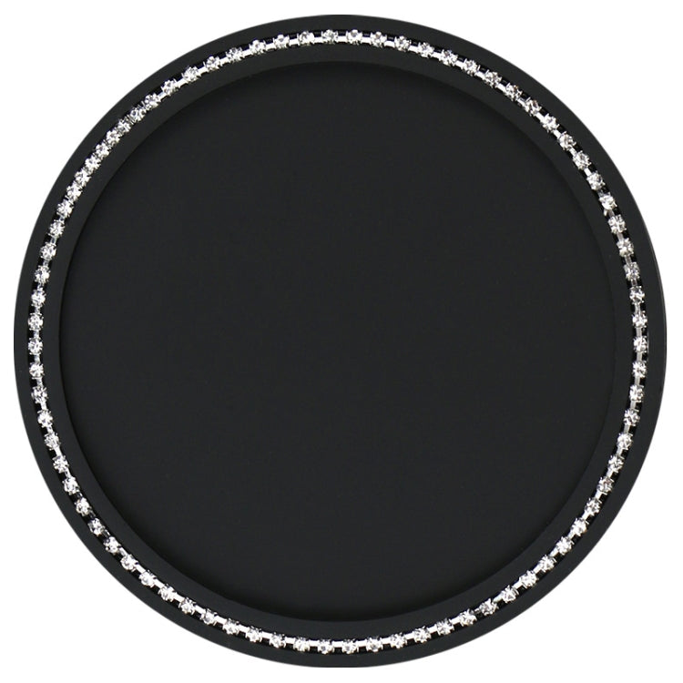 11cm Car Ornaments Anti-slip Mat High Temperature Resistant Perfume Base(Black) by buy2fix