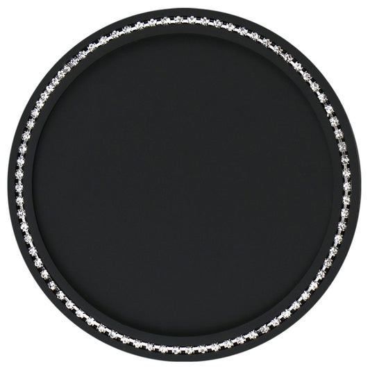 11cm Car Ornaments Anti-slip Mat High Temperature Resistant Perfume Base(Black) by buy2fix