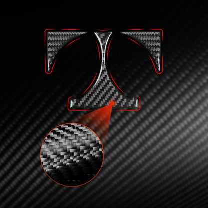 For Mercedes-Benz G-Class W463 3pcs /Set Rear Drain Cup Holder Sticker(Black) - Car Interior Mouldings by buy2fix | Online Shopping UK | buy2fix