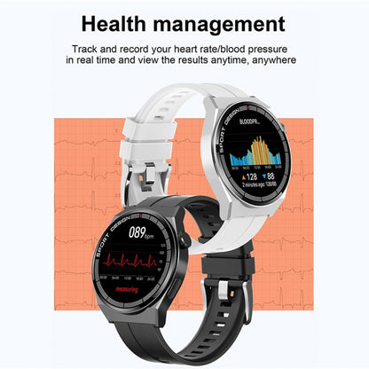 GT3Pro 1.28-Inch Health Monitoring Bluetooth Call Smart Watch With NFC, Color: Black Silicone - Smart Watches by buy2fix | Online Shopping UK | buy2fix