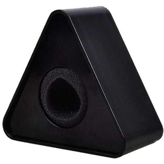 Interview Microphone Logo Flag Station, Spec: Triangular Black