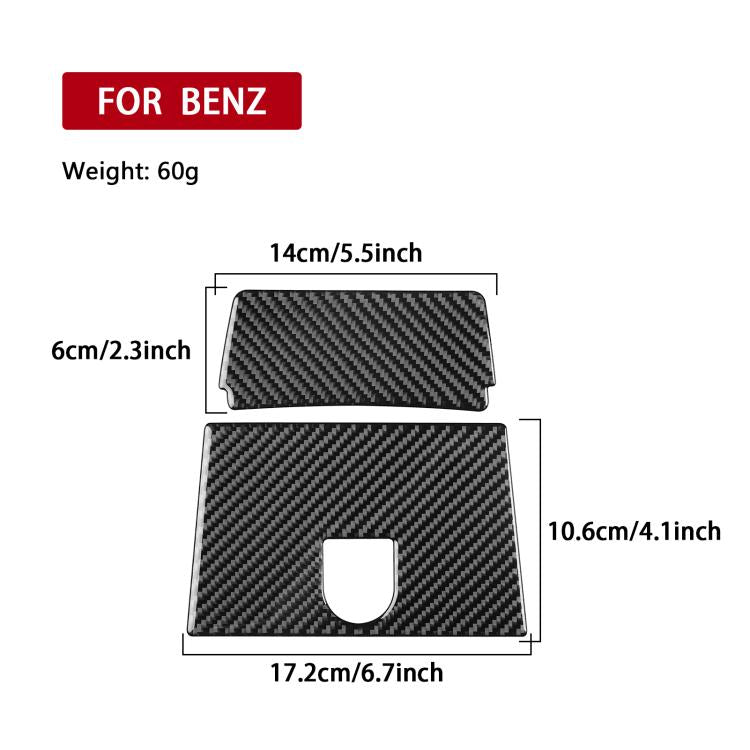 For Mercedes-Benz G-Class W463 3pcs /Set Rear Central Air Vent Set Sticker(Red) - Car Interior Mouldings by buy2fix | Online Shopping UK | buy2fix