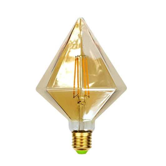 E27 Screw Port LED Vintage Light Shaped Decorative Illumination Bulb, Style: Diamond Gold(110V 4W 2700K) by buy2fix