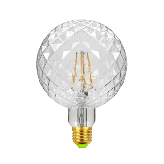 E27 Screw Port LED Vintage Light Shaped Decorative Illumination Bulb, Style: G125 Inner Pineapple Transparent(110V 4W 2700K) by buy2fix