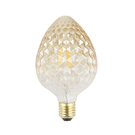 E27 Screw Port LED Vintage Light Shaped Decorative Illumination Bulb, Style: Strawberry Gold(110V 4W 2700K) by buy2fix