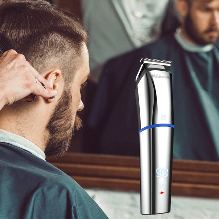 MARSKE 6 In 1 Hair Clipper Grooming Set Rechargeable Razor Carving Nose Hair Trimmer US Plug - Shavers & Accessories by MARSKE | Online Shopping UK | buy2fix