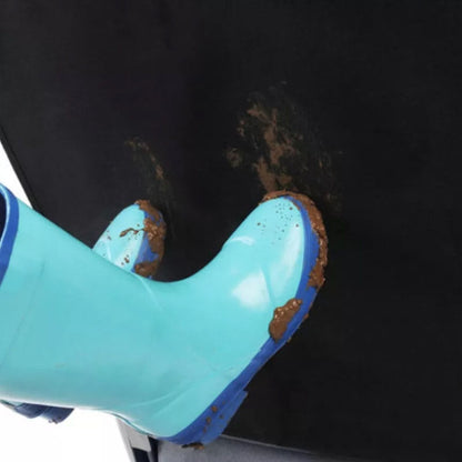 Car Child Seat Anti Kick Mats Anti Dirt Protective Mats(Black) by buy2fix