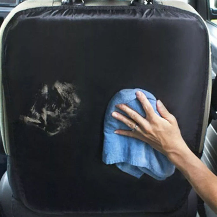 Car Child Seat Anti Kick Mats Anti Dirt Protective Mats(Black) by buy2fix