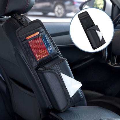 Car Seat Side Storage Hanging Bag Tissue Box, Model: H320 Litchi Pattern by buy2fix