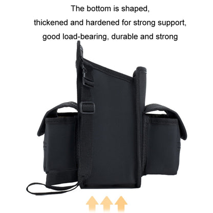 Car Seat Storage Mesh Pocket Hanging Storage Bag Tissue Box, Color: H9160 Black by buy2fix