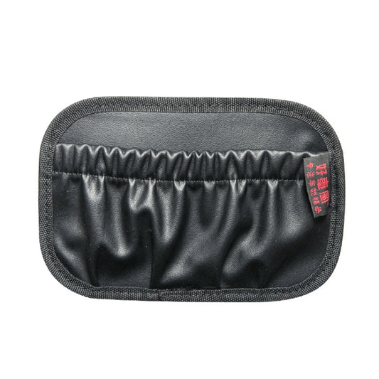 Car Instrument Console Adhesive Net Pocket Storage Hanging Bag, Color: H011 Black Large by buy2fix
