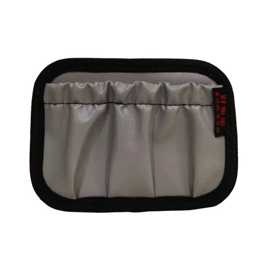 Car Instrument Console Adhesive Net Pocket Storage Hanging Bag, Color: H264 Gray Large by buy2fix
