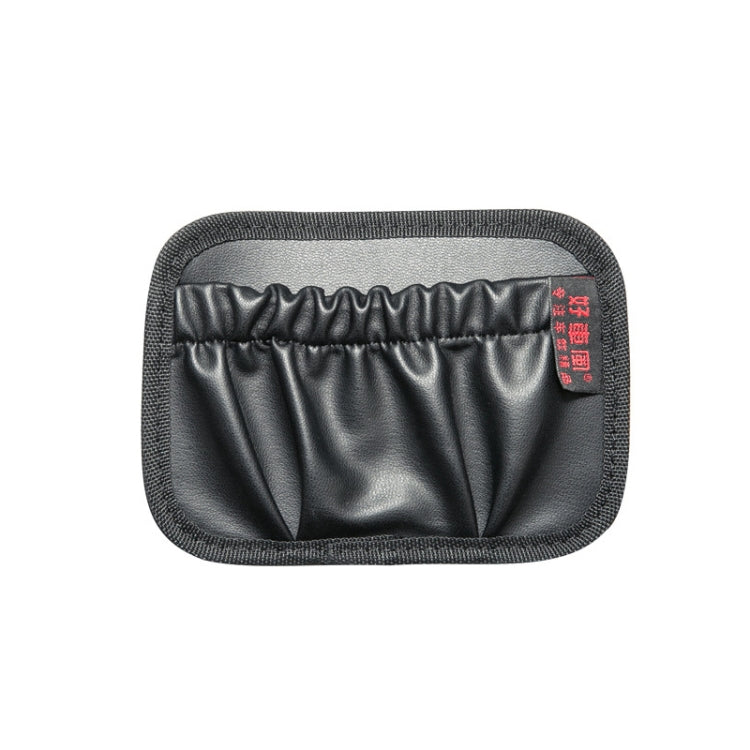 Car Instrument Console Adhesive Net Pocket Storage Hanging Bag, Color: H013 Black Small by buy2fix