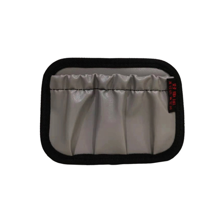 Car Instrument Console Adhesive Net Pocket Storage Hanging Bag, Color: H265 Gray Small by buy2fix