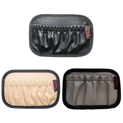 Car Instrument Console Adhesive Net Pocket Storage Hanging Bag, Color: H014 Beige Small by buy2fix