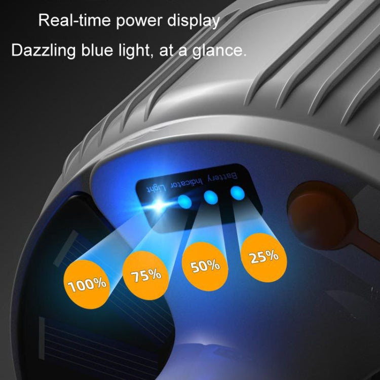Rechargeable LED Solar Bulb Light Waterproof Night Market Stall Energy Saving Lamp, Model: 24LED by buy2fix