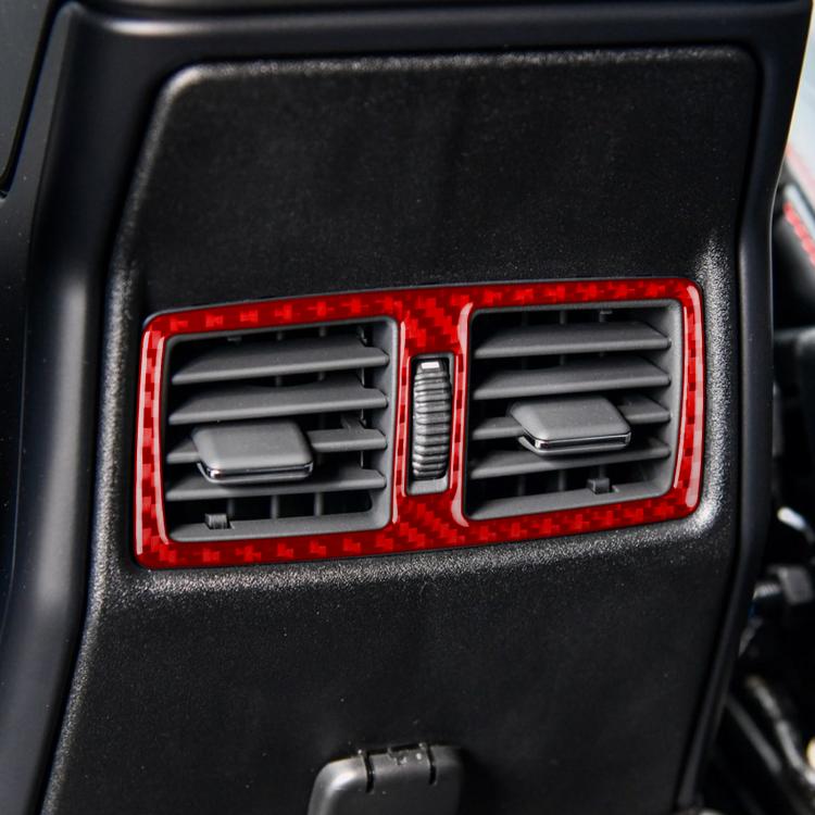 For Mercedes-Benz G-Class W463 Rear Air Outlet Sticker(Red) - Car Interior Mouldings by buy2fix | Online Shopping UK | buy2fix