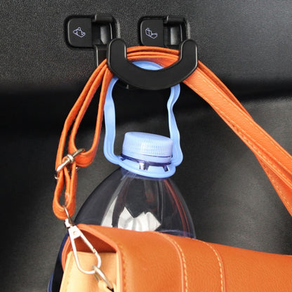 For Tesla Model Y Trunk Seat Button Hook(Black) by buy2fix