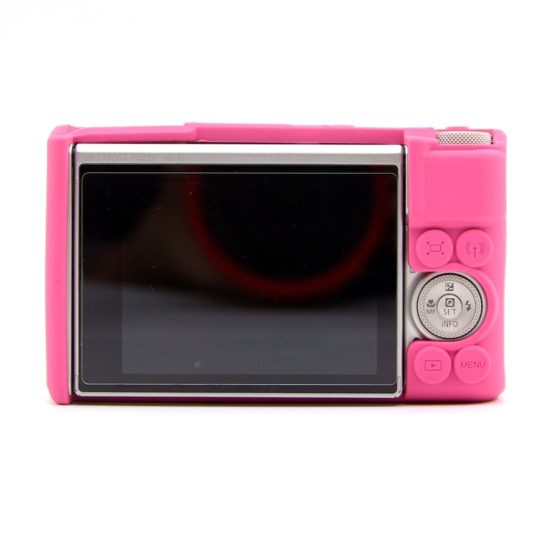 For Canon SX730/SX740 Soft Silicone Protective Case, Color: Jelly Pink Green by buy2fix