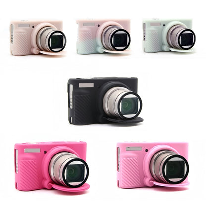 For Canon SX730/SX740 Soft Silicone Protective Case, Color: Pink by buy2fix