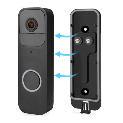 For Blink Doorbell Backplate Replacement Part(Black) by buy2fix