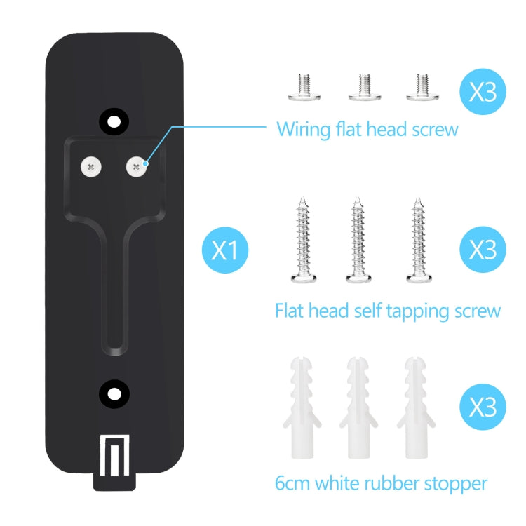 For Blink Doorbell Backplate Replacement Part(White) by buy2fix
