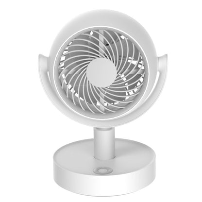Desktop Air Circulation Fan Household Office Compact Mute Electrical Fan, Style: Battery Model by buy2fix