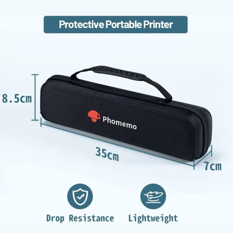 Phomemo Portable Storage Bag For M08F / P831 Printer(Gray) - Others by Phomemo | Online Shopping UK | buy2fix
