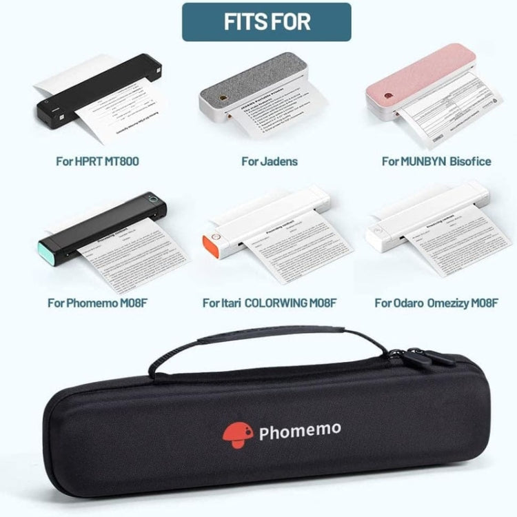Phomemo Portable Storage Bag For M08F / P831 Printer(Black) - Others by Phomemo | Online Shopping UK | buy2fix