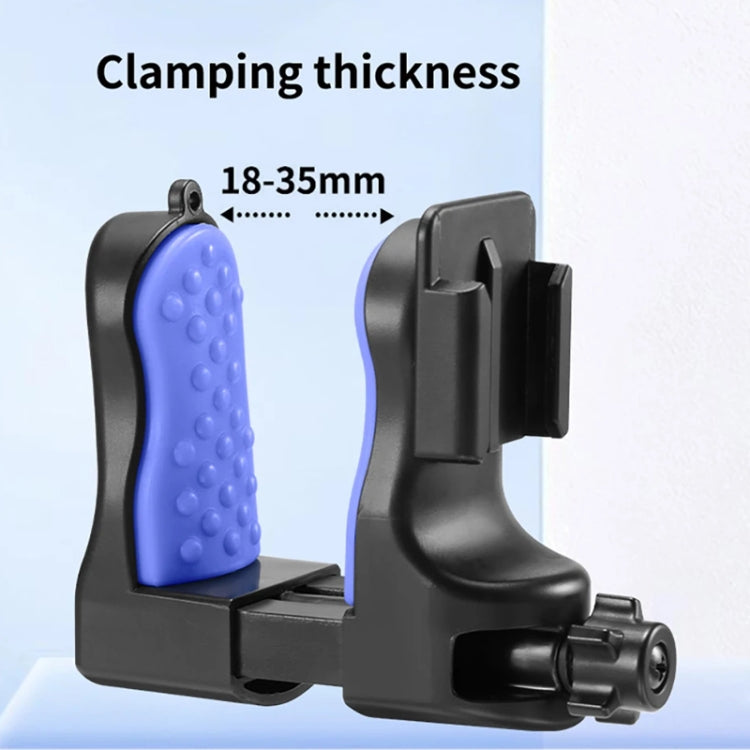 Motorcycle Helmet Chin Clamp Mount for GoPro Hero Series DJI Osmo Action, SJCAM Cameras, Spec: Set 2 by buy2fix