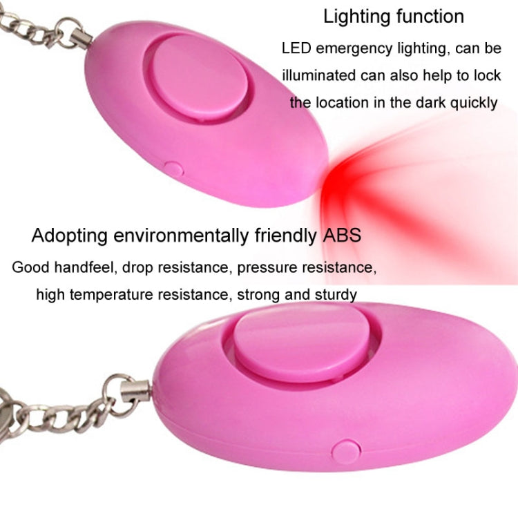 LED Flashing Alarm Anti Loss And Wolfproof Device Women Defense Emergency Caller(White) by buy2fix