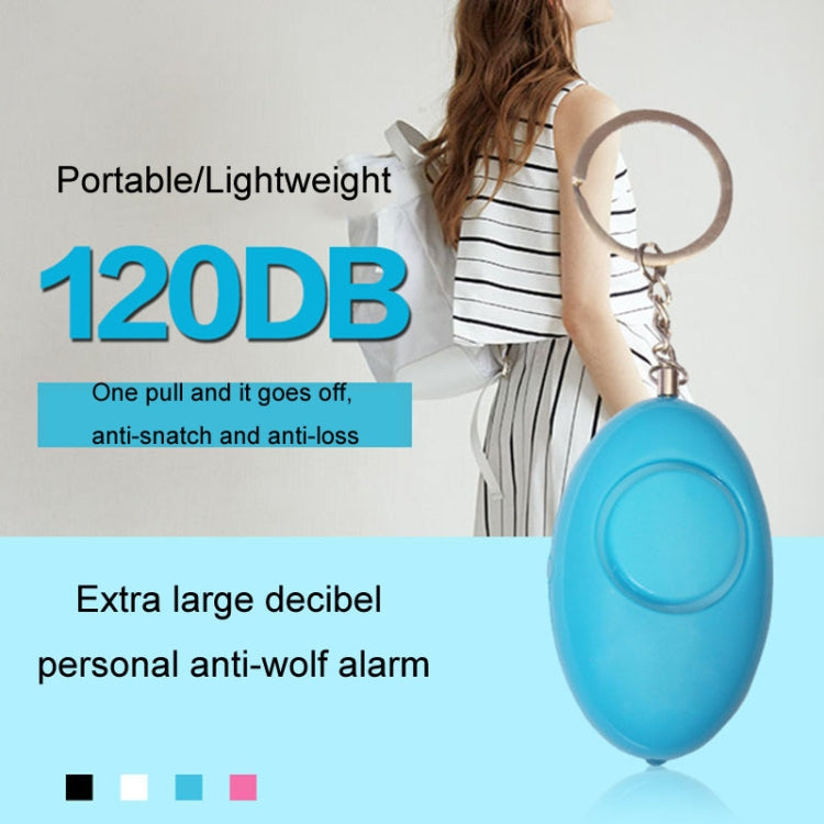 LED Flashing Alarm Anti Loss And Wolfproof Device Women Defense Emergency Caller(White) by buy2fix