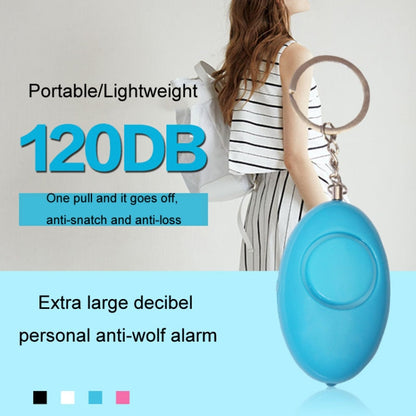 LED Flashing Alarm Anti Loss And Wolfproof Device Women Defense Emergency Caller(White) by buy2fix