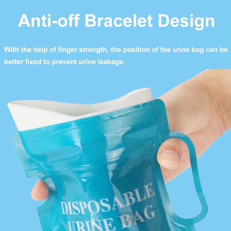 4pcs /Pack Car Disposable Emergency Rapid Coagulation Urine Bag Traffic Jam Pee Bag(13x27cm) by buy2fix