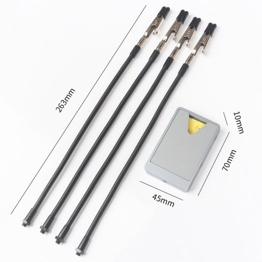 6pcs /Set Soldering Iron Multifunctional Bracket Welding Station Solder Holder Branding Iron Stand - Soldering Iron Stand by buy2fix | Online Shopping UK | buy2fix