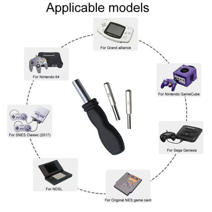 For N64/NGC/SFC Game Console Disassembly Hardware Tools Screwdriver Accessories, Model: 3.8mm Sleeve - Screwdriver by buy2fix | Online Shopping UK | buy2fix