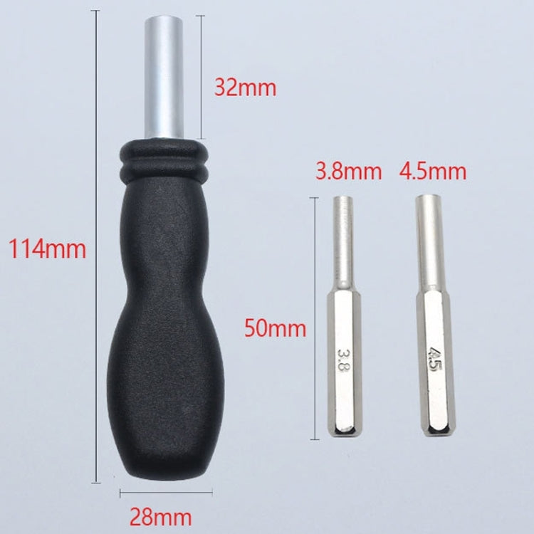 For N64/NGC/SFC Game Console Disassembly Hardware Tools Screwdriver Accessories, Model: 3.8mm Sleeve - Screwdriver by buy2fix | Online Shopping UK | buy2fix