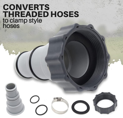 For Intex Pool Hose Adapter with Internal Thread, Spec: A Set - Swimming Pool Parts by buy2fix | Online Shopping UK | buy2fix