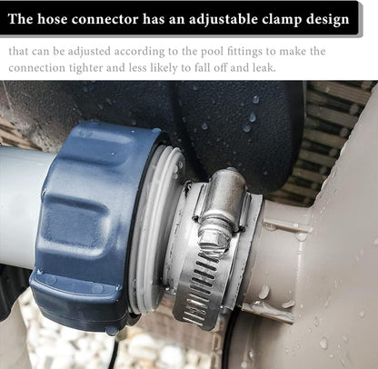 For Intex Pool Hose Adapter with Internal Thread, Spec: B Set - Swimming Pool Parts by buy2fix | Online Shopping UK | buy2fix